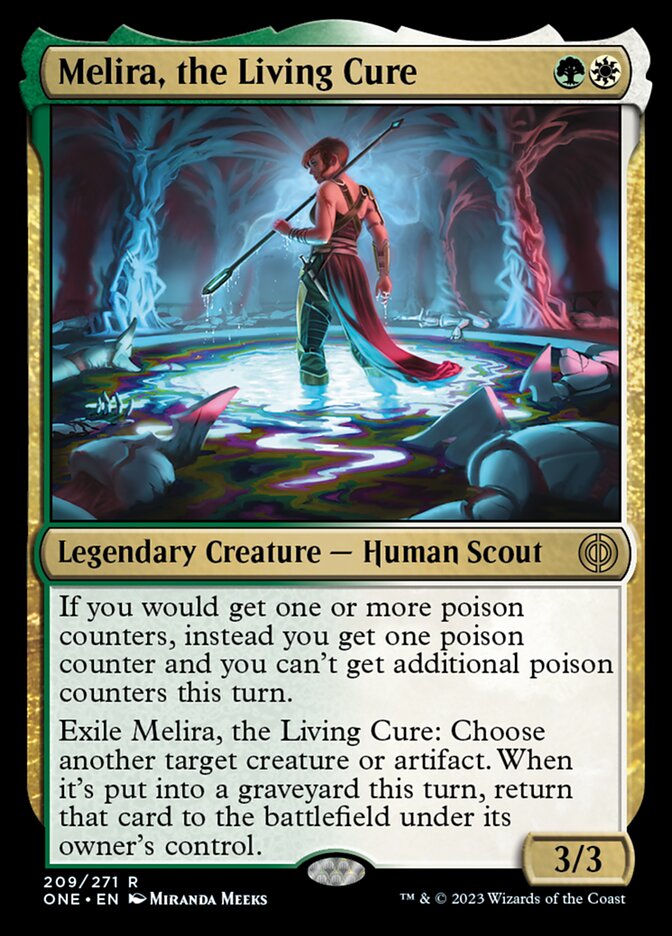 Melira, the Living Cure [Phyrexia: All Will Be One] | Cracking-Singles