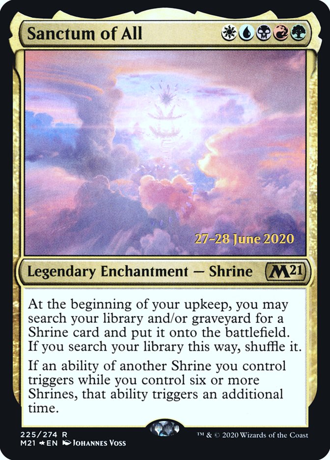 Sanctum of All  [Core Set 2021 Prerelease Promos] | Cracking-Singles