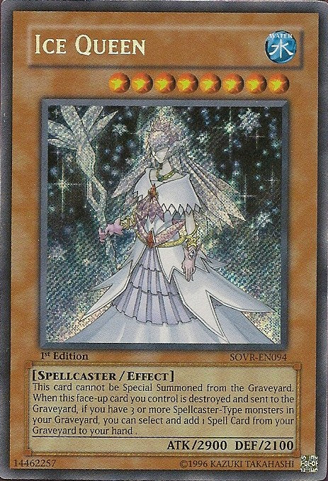 Ice Queen [SOVR-EN094] Secret Rare | Cracking-Singles