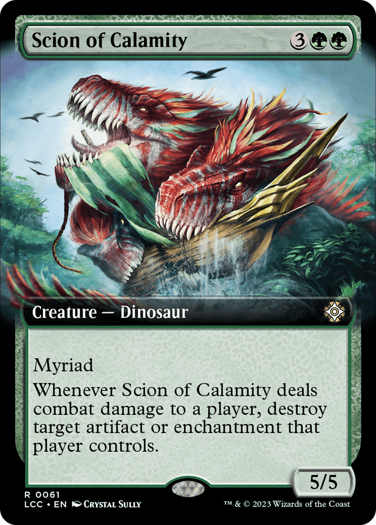 Scion of Calamity (Extended Art) [The Lost Caverns of Ixalan Commander] | Cracking-Singles