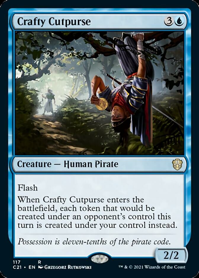 Crafty Cutpurse [Commander 2021] | Cracking-Singles