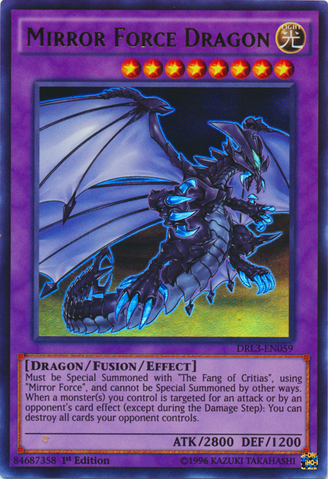 Mirror Force Dragon [DRL3-EN059] Ultra Rare | Cracking-Singles