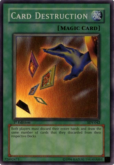 Card Destruction [SDY-042] Super Rare | Cracking-Singles