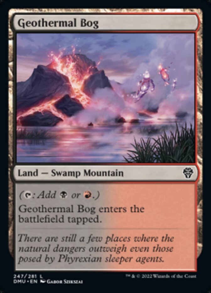 Geothermal Bog [Dominaria United] | Cracking-Singles