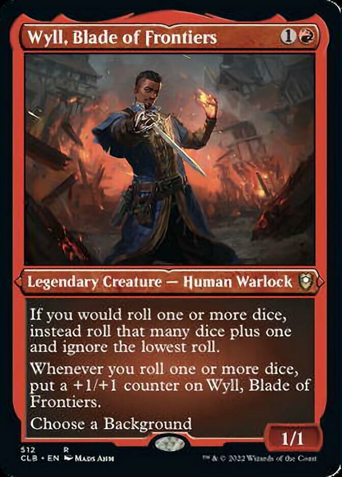 Wyll, Blade of Frontiers (Foil Etched) [Commander Legends: Battle for Baldur's Gate] | Cracking-Singles