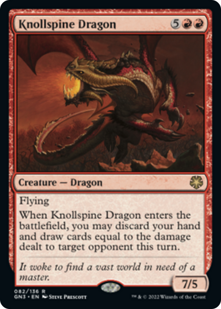 Knollspine Dragon [Game Night: Free-for-All] | Cracking-Singles