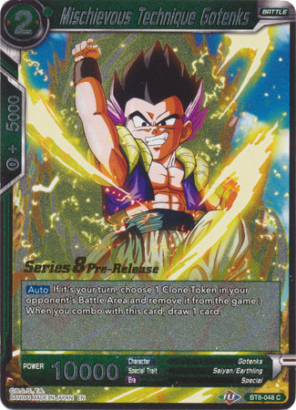 Mischievous Technique Gotenks [BT8-048_PR] | Cracking-Singles