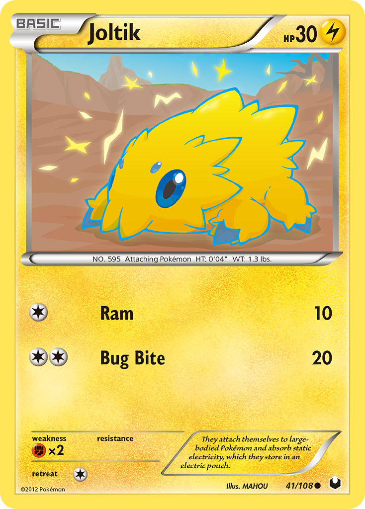 Joltik (41/108) [Black & White: Dark Explorers] | Cracking-Singles