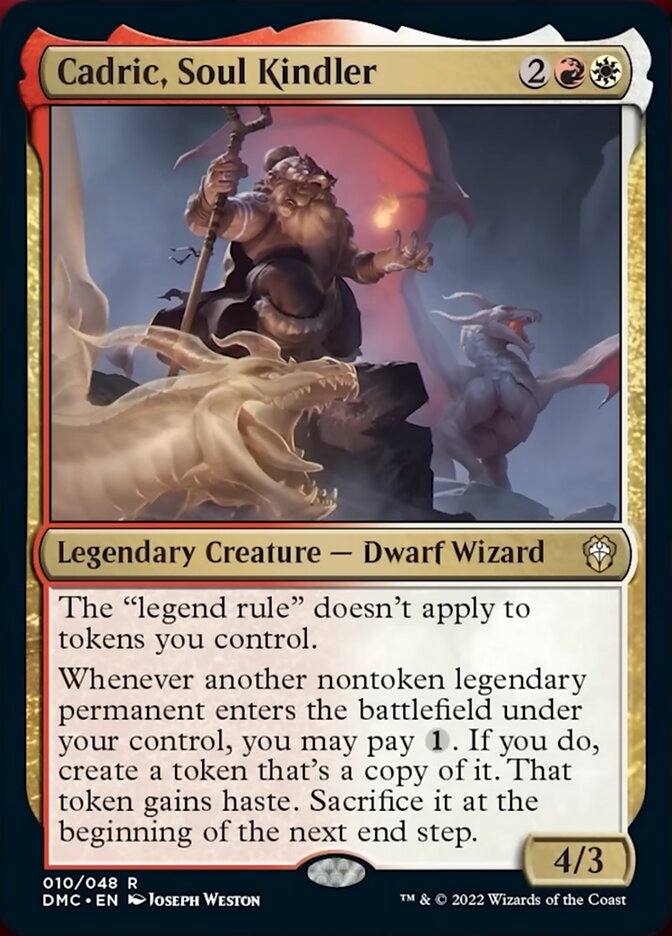 Cadric, Soul Kindler [Dominaria United Commander] | Cracking-Singles