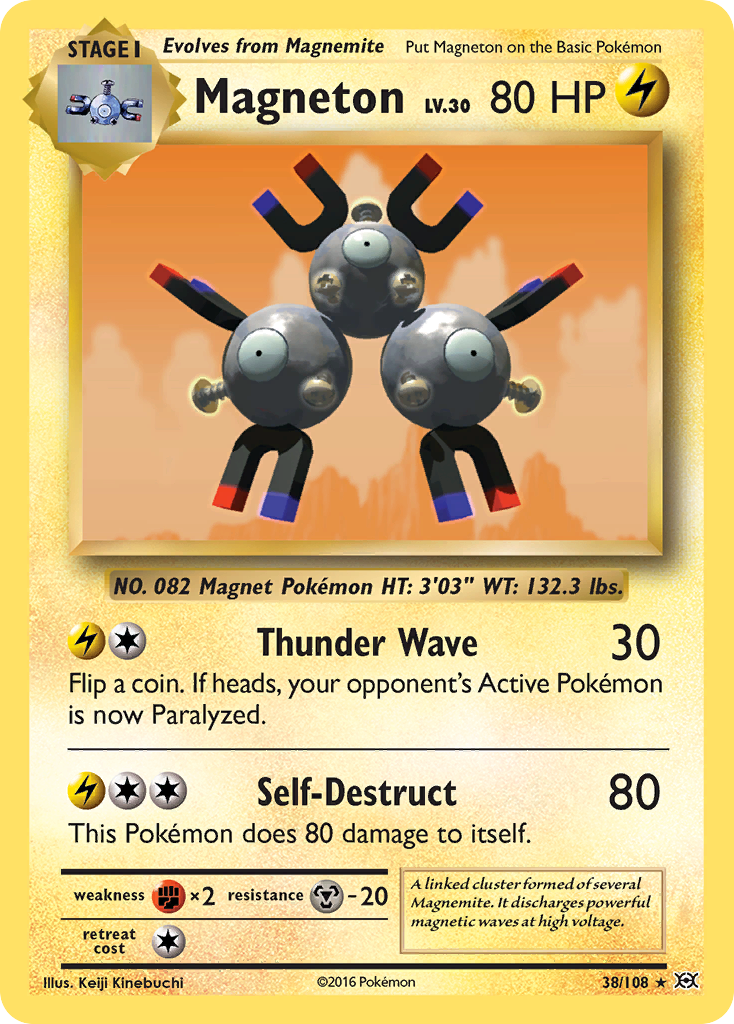 Magneton (38/108) [XY: Evolutions] | Cracking-Singles