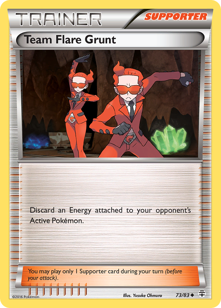 Team Flare Grunt (73/83) [XY: Generations] | Cracking-Singles