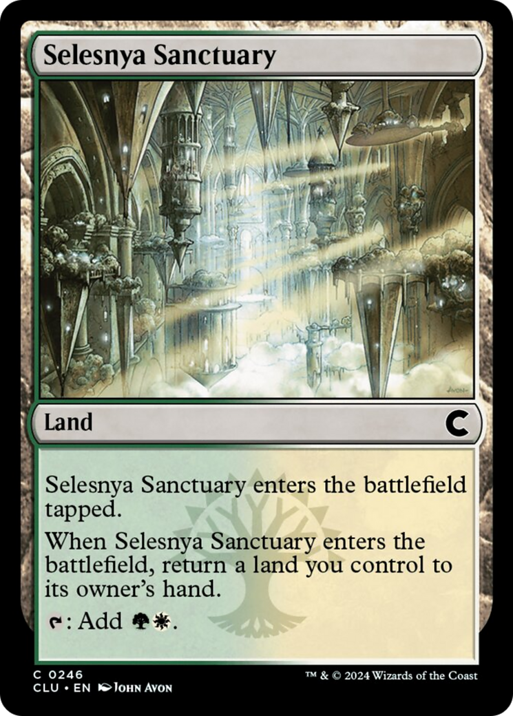 Selesnya Sanctuary [Ravnica: Clue Edition] | Cracking-Singles