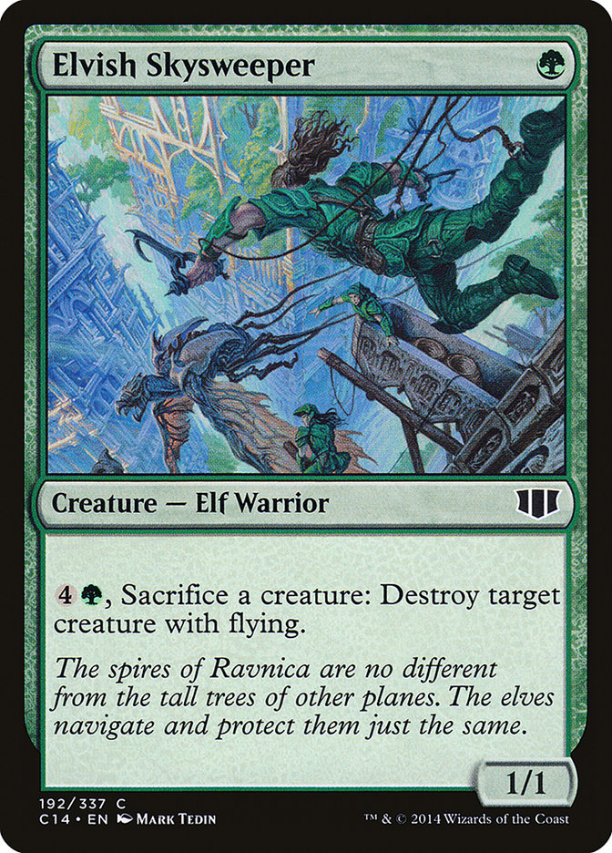 Elvish Skysweeper [Commander 2014] | Cracking-Singles