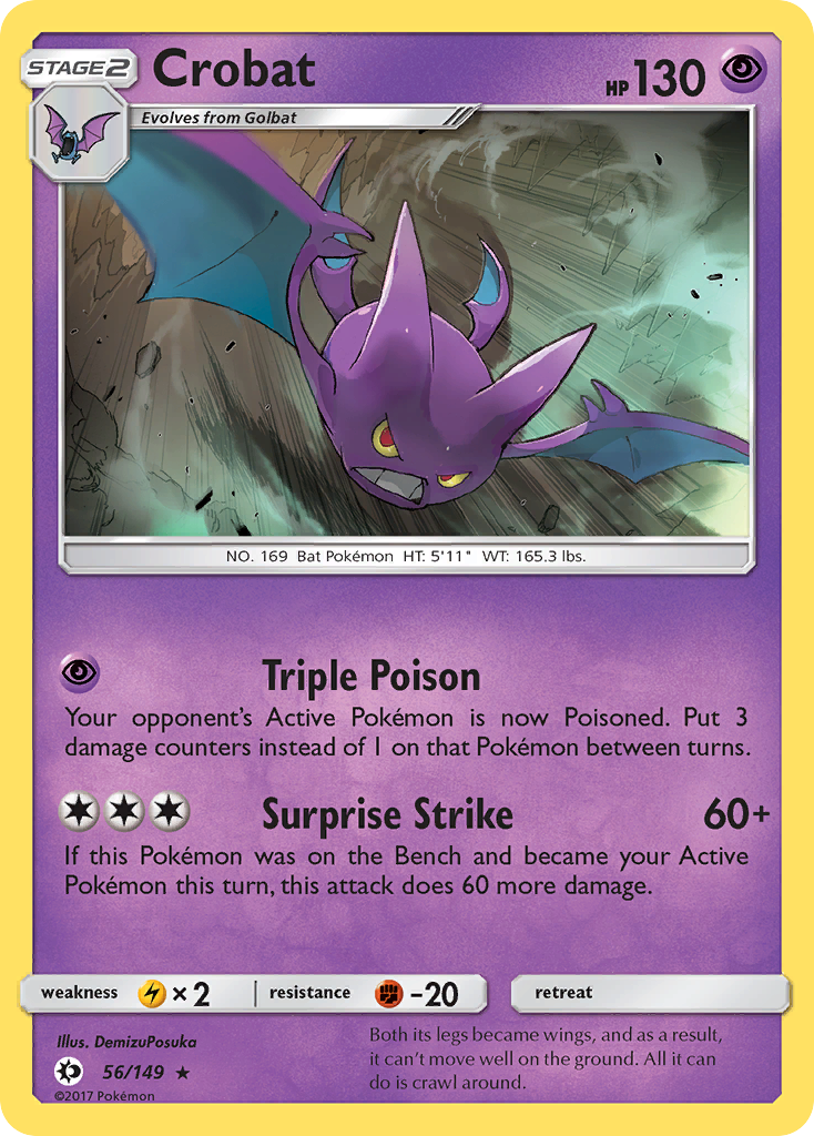 Crobat (56/149) [Sun & Moon: Base Set] | Cracking-Singles