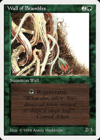 Wall of Brambles [Summer Magic / Edgar] | Cracking-Singles