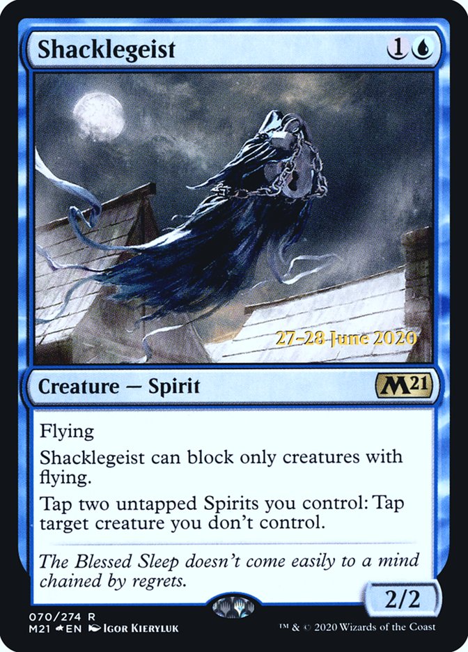 Shacklegeist  [Core Set 2021 Prerelease Promos] | Cracking-Singles