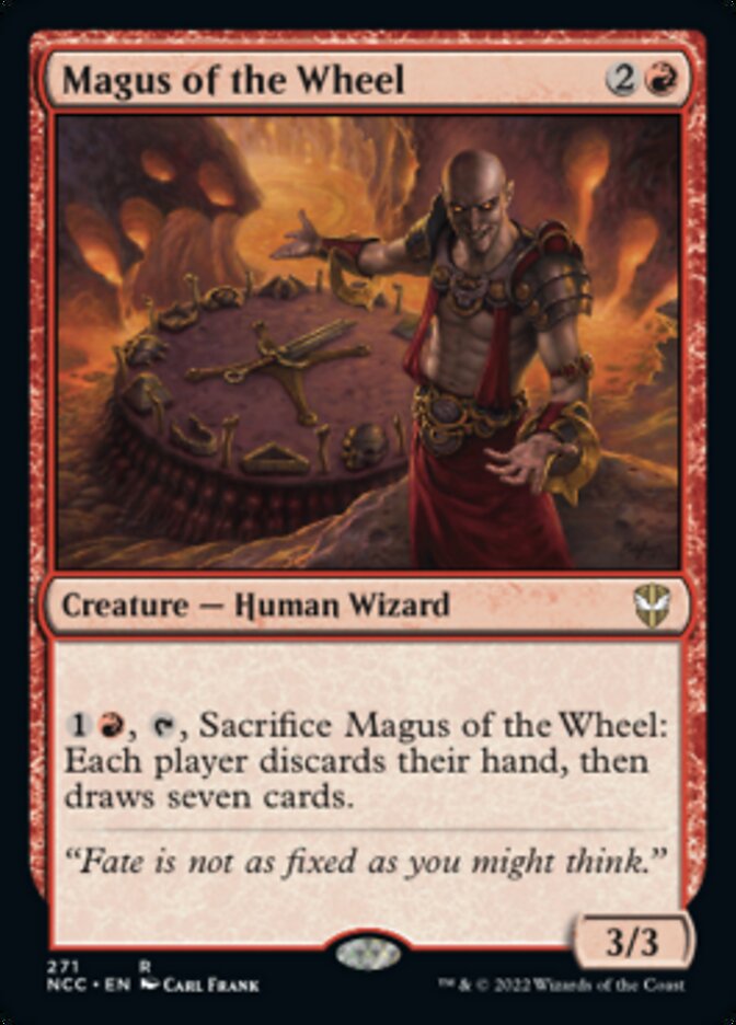 Magus of the Wheel [Streets of New Capenna Commander] | Cracking-Singles