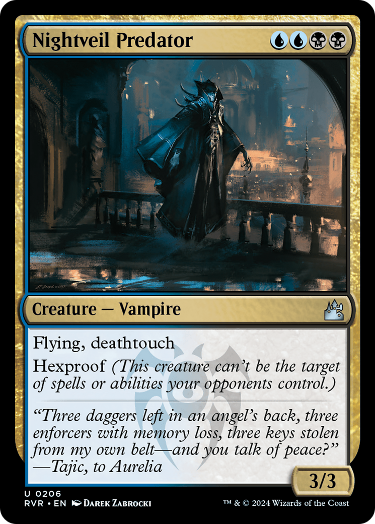 Nightveil Predator [Ravnica Remastered] | Cracking-Singles