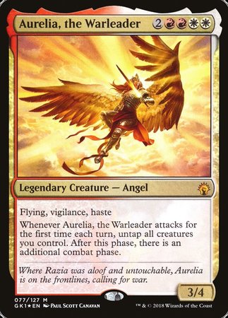 Aurelia, the Warleader [GRN Guild Kit] | Cracking-Singles