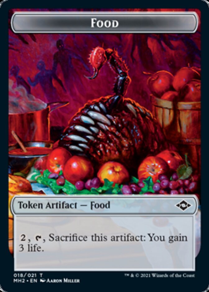 Food Token (#18) [Modern Horizons 2 Tokens] | Cracking-Singles