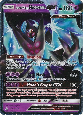 Dawn Wings Necrozma GX (63/156) (Jumbo Card) [Sun & Moon: Ultra Prism] | Cracking-Singles