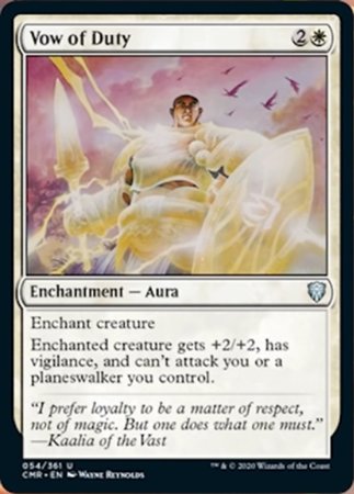 Vow of Duty [Commander Legends] | Cracking-Singles