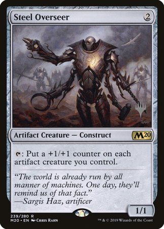 Steel Overseer [Core Set 2020 Promos] | Cracking-Singles