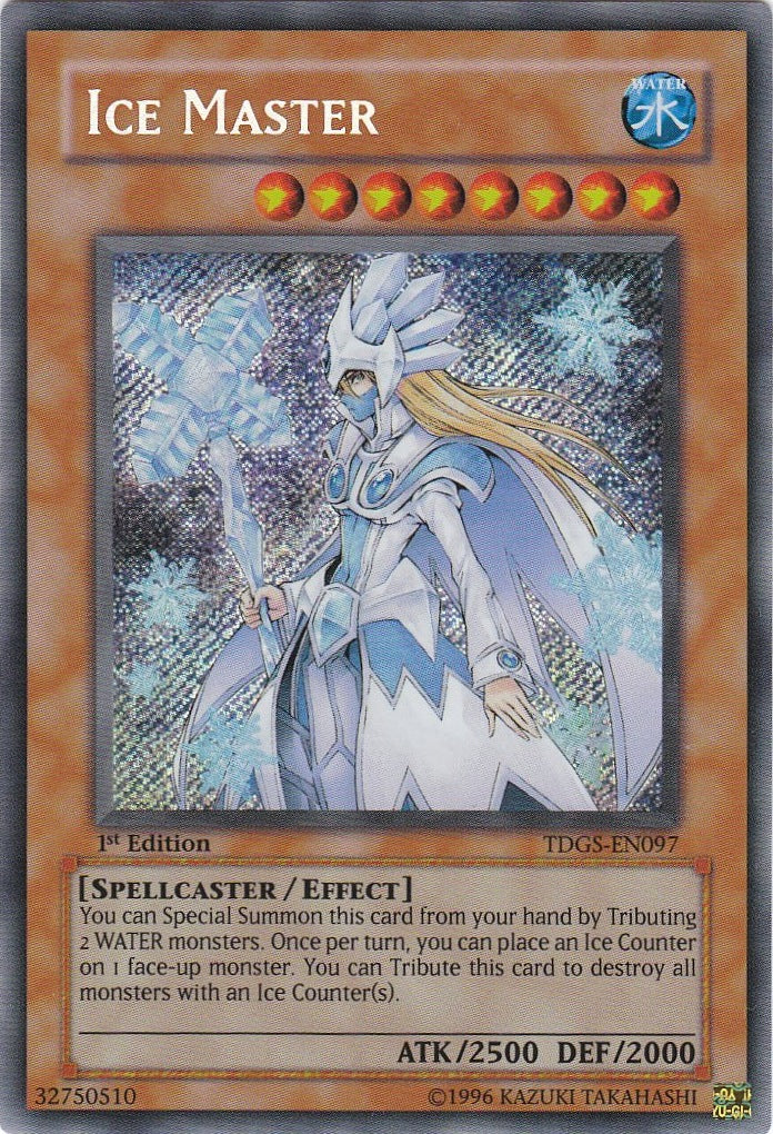 Ice Master [TDGS-EN097] Secret Rare | Cracking-Singles