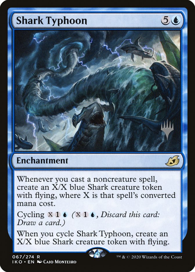 Shark Typhoon (Promo Pack) [Ikoria: Lair of Behemoths Promos] | Cracking-Singles