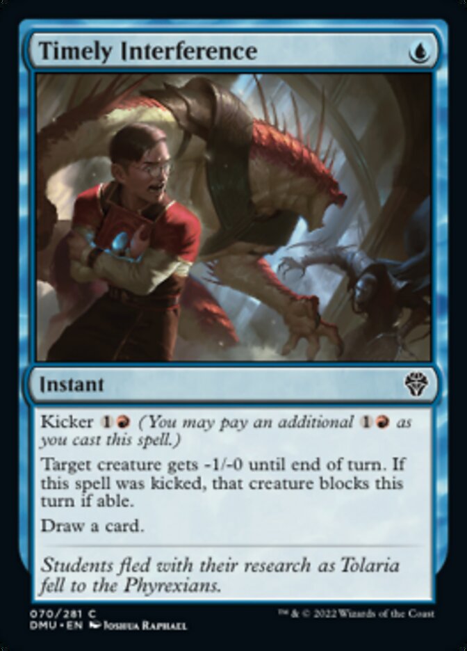 Timely Interference [Dominaria United] | Cracking-Singles