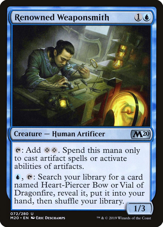 Renowned Weaponsmith [Core Set 2020] | Cracking-Singles