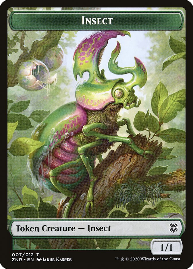 Insect Token [Zendikar Rising] | Cracking-Singles