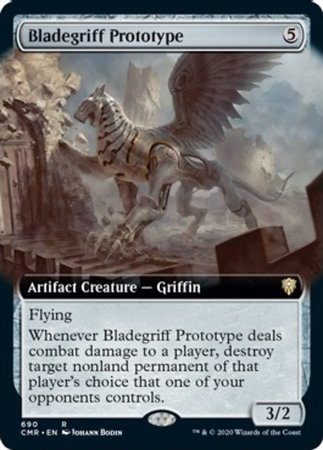 Bladegriff Prototype (Extended Art) [Commander Legends] | Cracking-Singles