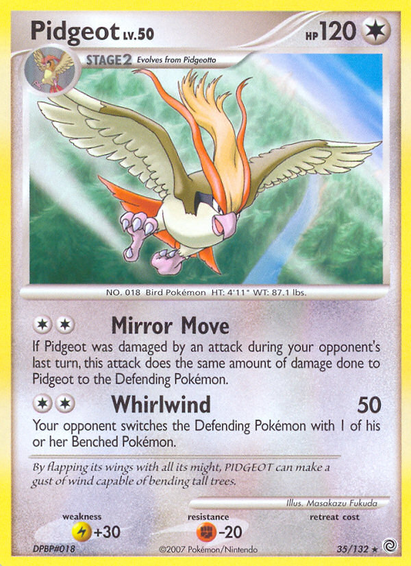 Pidgeot (35/132) [Diamond & Pearl: Secret Wonders] | Cracking-Singles