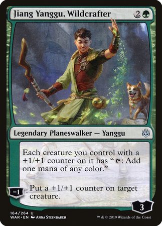 Jiang Yanggu, Wildcrafter [War of the Spark] | Cracking-Singles