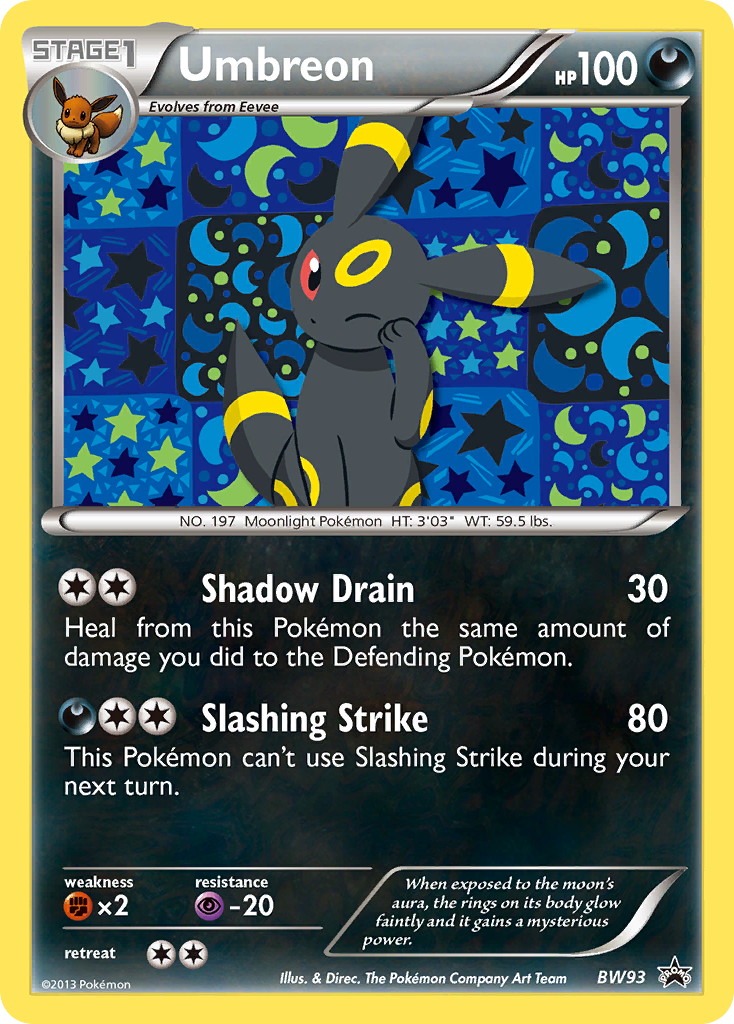 Umbreon (BW93) [Black & White: Black Star Promos] | Cracking-Singles