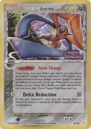 Deoxys (4/110) (Delta Species) (Stamped) [EX: Holon Phantoms] | Cracking-Singles