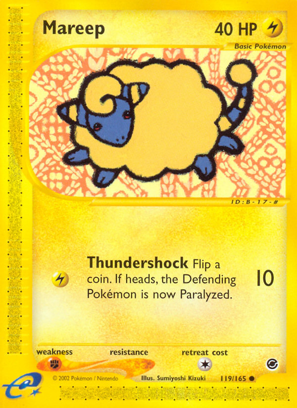 Mareep (119/165) [Expedition: Base Set] | Cracking-Singles