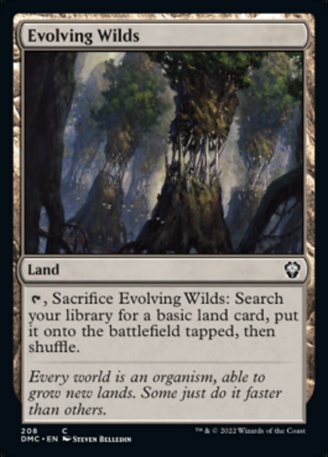 Evolving Wilds [Dominaria United Commander] | Cracking-Singles