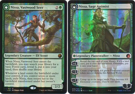 Nissa, Vastwood Seer [From the Vault: Transform] | Cracking-Singles