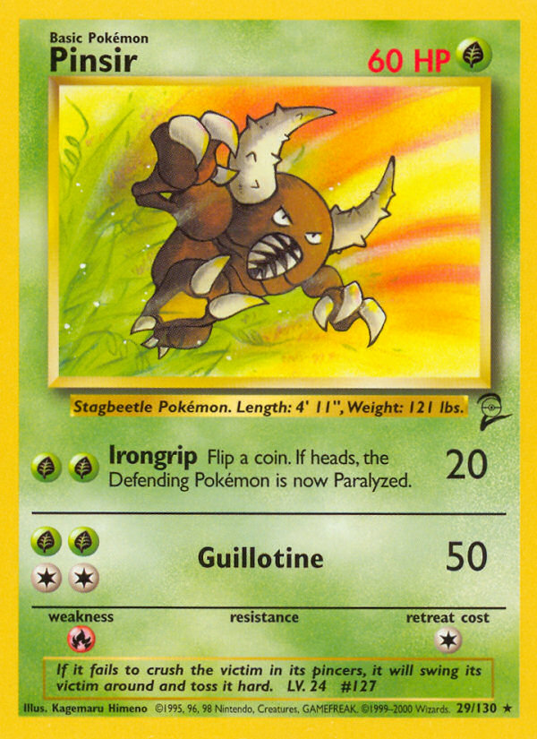 Pinsir (29/130) [Base Set 2] | Cracking-Singles