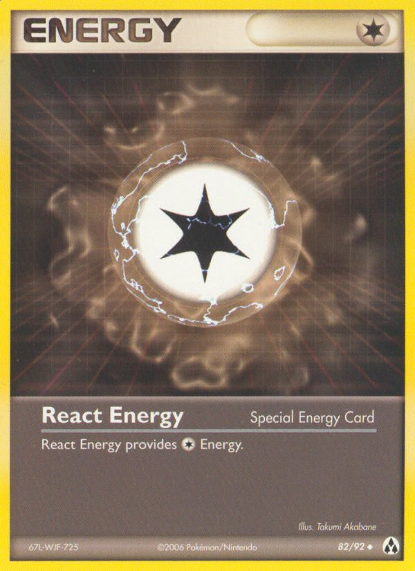 React Energy (82/92) [EX: Legend Maker] | Cracking-Singles