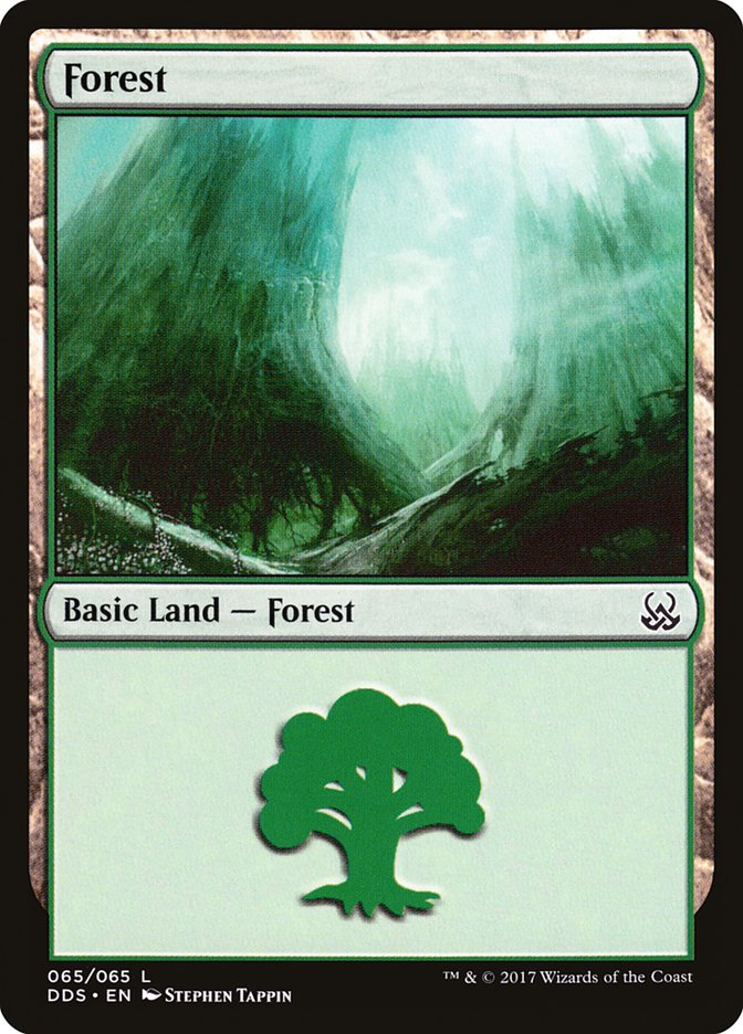 Forest (65) [Duel Decks: Mind vs. Might] | Cracking-Singles