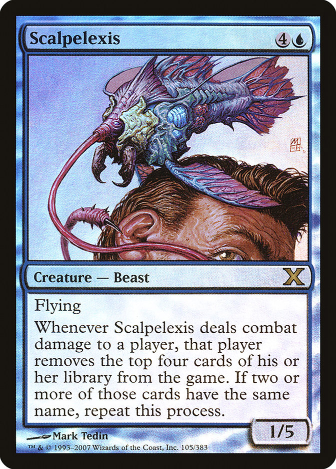 Scalpelexis (Premium Foil) [Tenth Edition] | Cracking-Singles