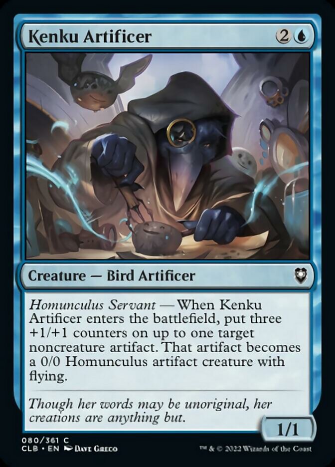 Kenku Artificer [Commander Legends: Battle for Baldur's Gate] | Cracking-Singles