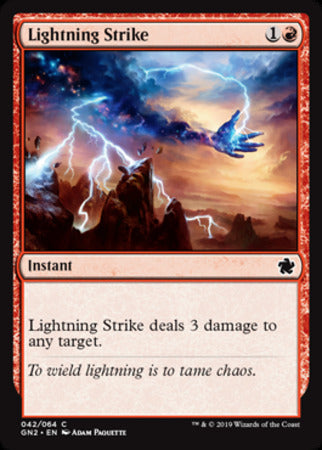 Lightning Strike [Game Night 2019] | Cracking-Singles