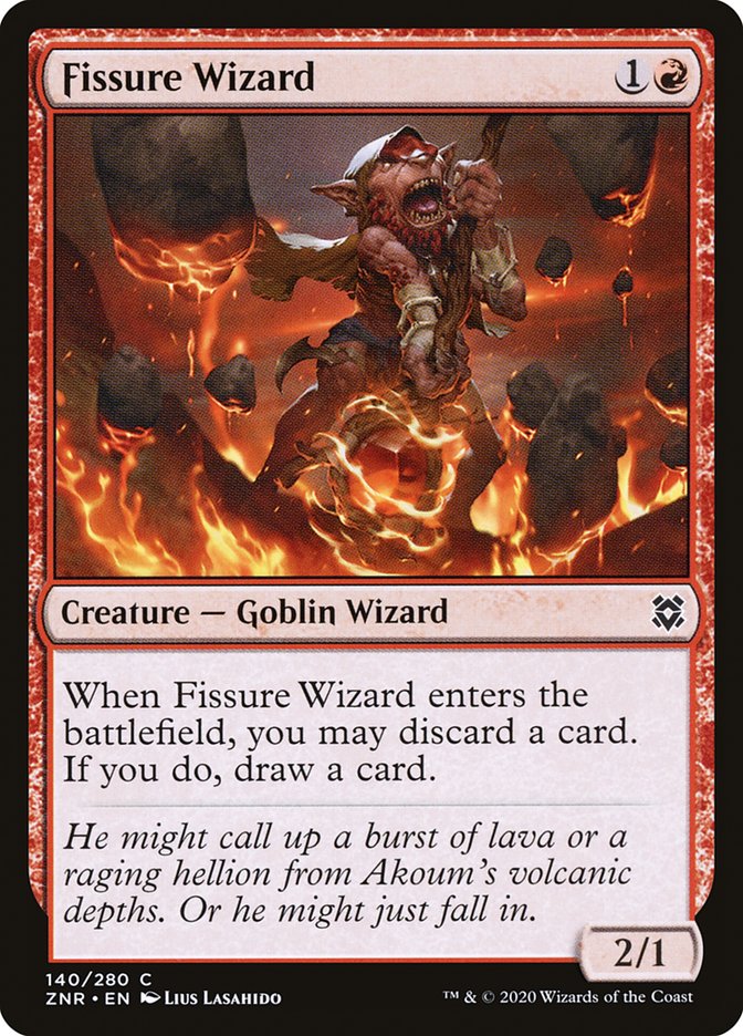 Fissure Wizard [Zendikar Rising] | Cracking-Singles