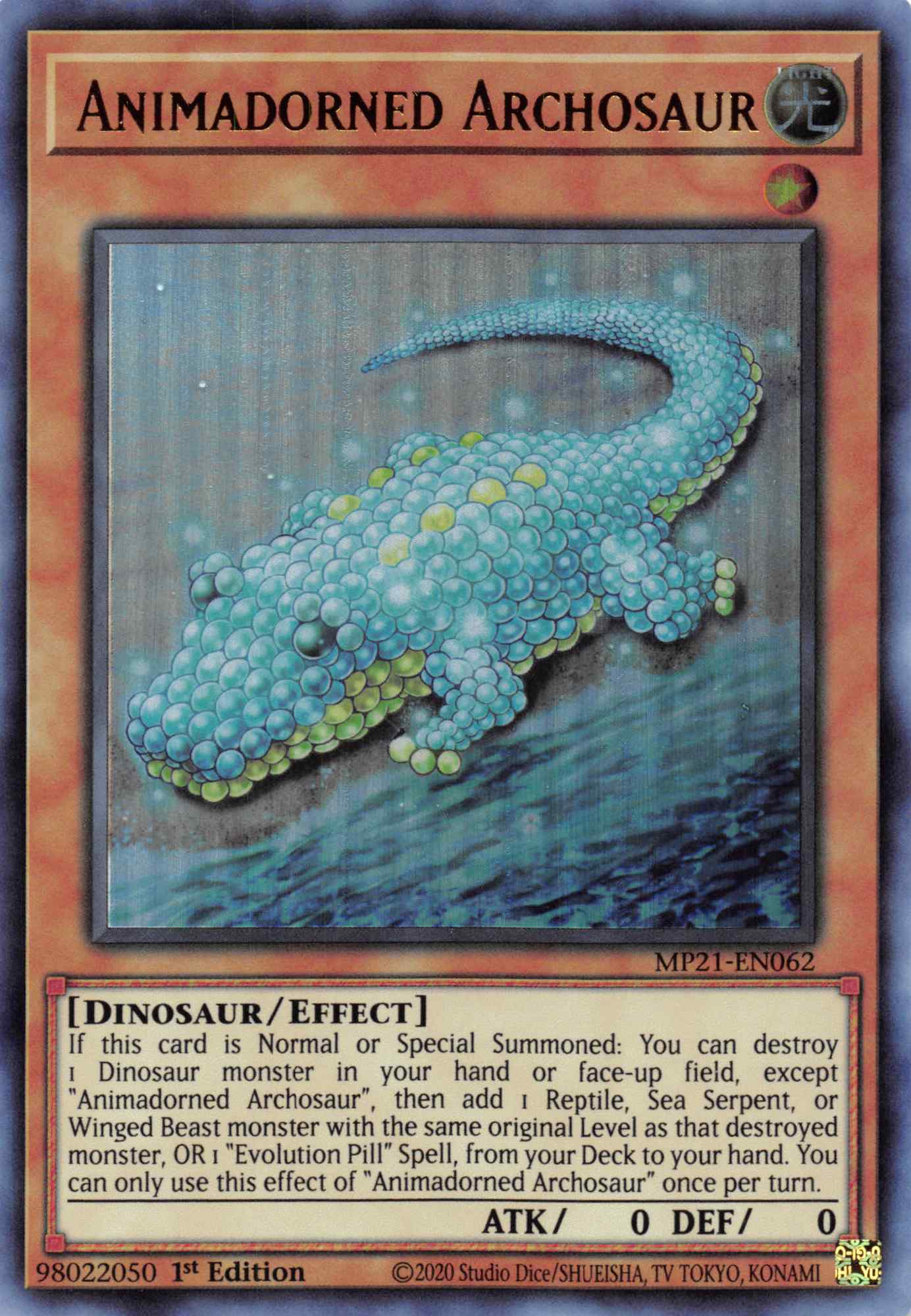 Animadorned Archosaur [MP21-EN062] Ultra Rare | Cracking-Singles