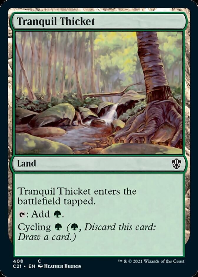 Tranquil Thicket [Commander 2021] | Cracking-Singles