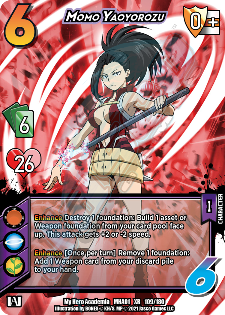 Momo Yaoyorozu [Series 1 XR Unlimited] | Cracking-Singles